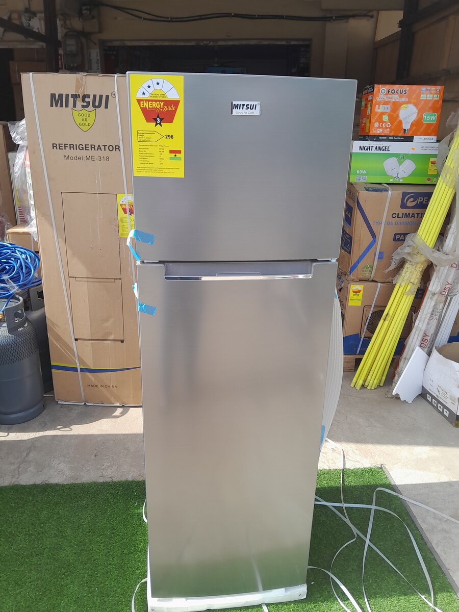 MITSUI DURABLE DOUBLE DOOR FRIDGE 252 LITRES