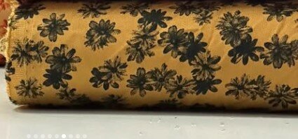 Красивая ткань с узором Купра штапель для пошива одежды