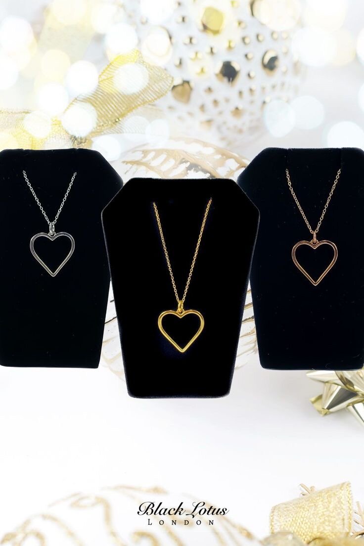 Collier Cœur Élégant Femme