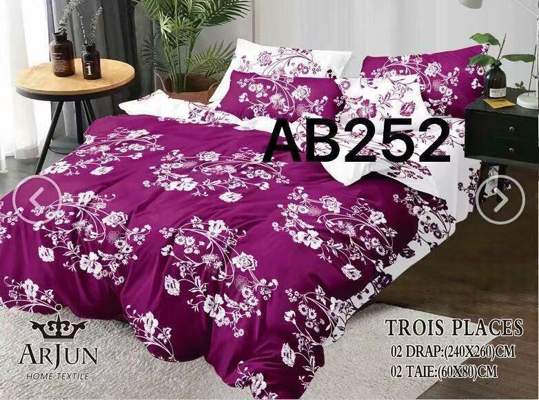 2 draps de lit 3 places+2 taie