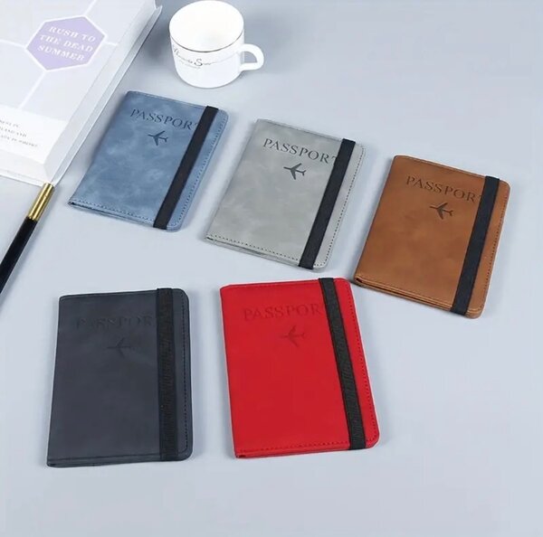 Porte-passeport élégante