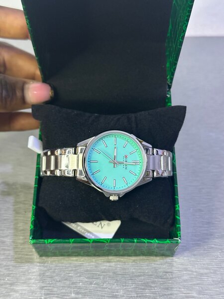 Montre élégante en acier inoxydable