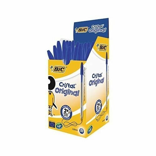 50 BIC Cristal  Bleu Original