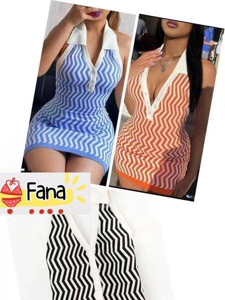 Robe Chemise Zigzag Élégante