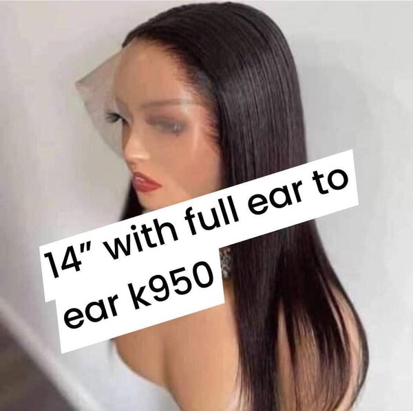 wig long black