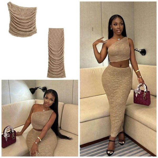 Robe élégante imprimée