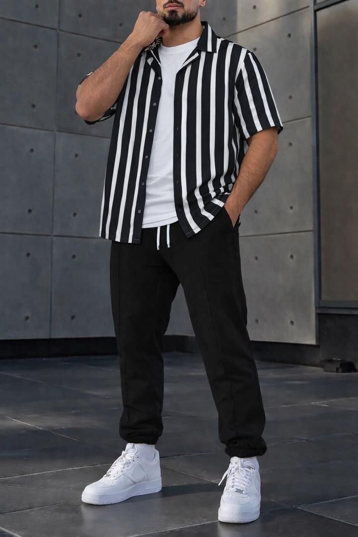 Chemise à motifs tendance