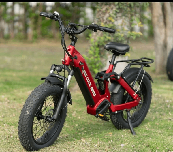 Vélo électrique tout terrain Red Cool Bike