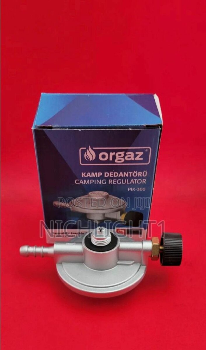 Camping gas regulator