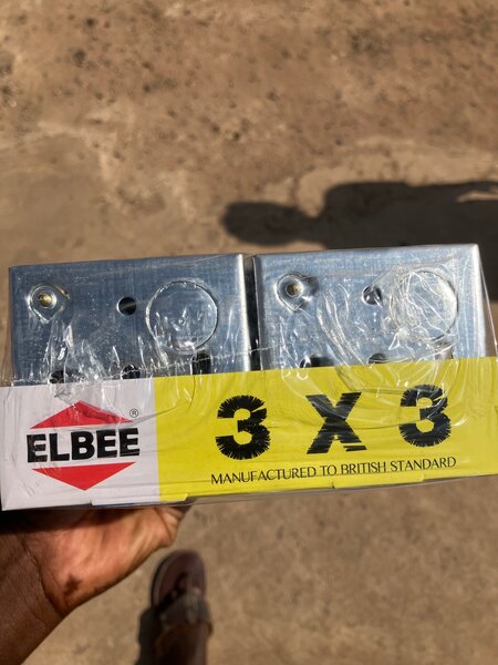 3*3 metal conduit box