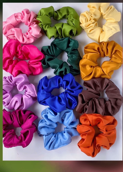 Lot de chouchous en soie