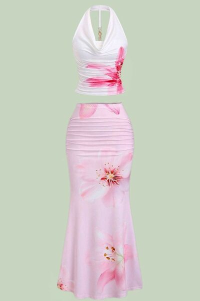 Ensemble floral élégant