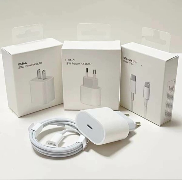 Chargeur iPhone charge rapide