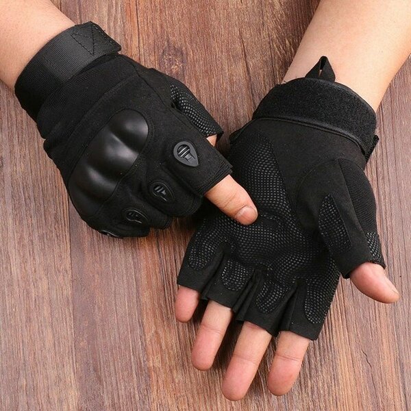 Gants Tactiques Sans Doigts