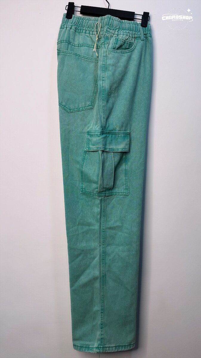 Pantalon cargo vert homme