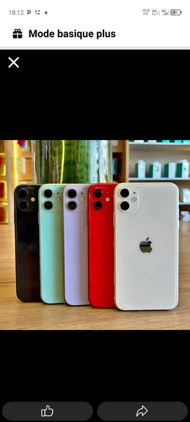 iPhone 11 - Couleurs Variées