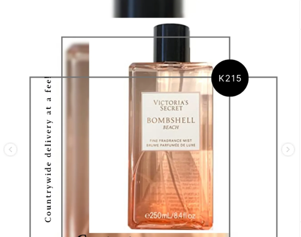 Perfume Victoria Secret bombshell beach