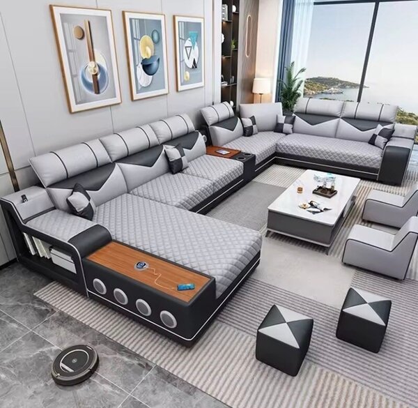 Canapé d'angle moderne