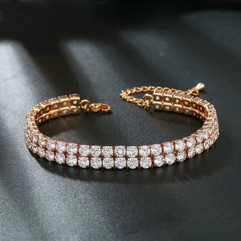 Bracelet élégant en zircon