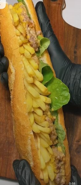 sandwich mixte (poulet œuf )