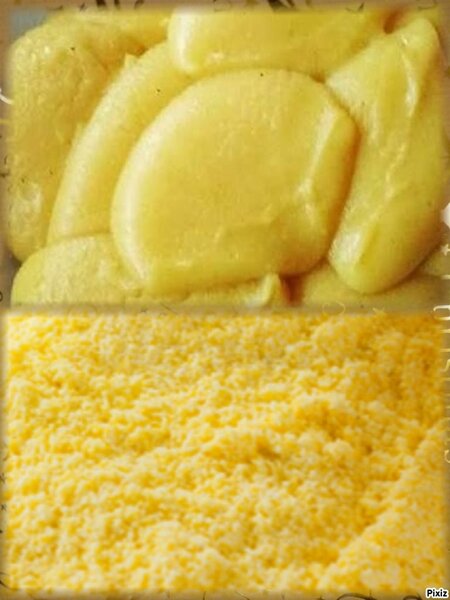 Farine de maïs jaune