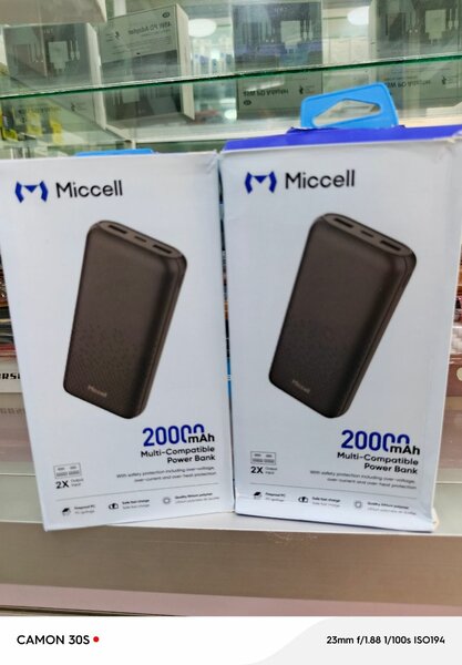 Power Bank 20000mAh Miccell