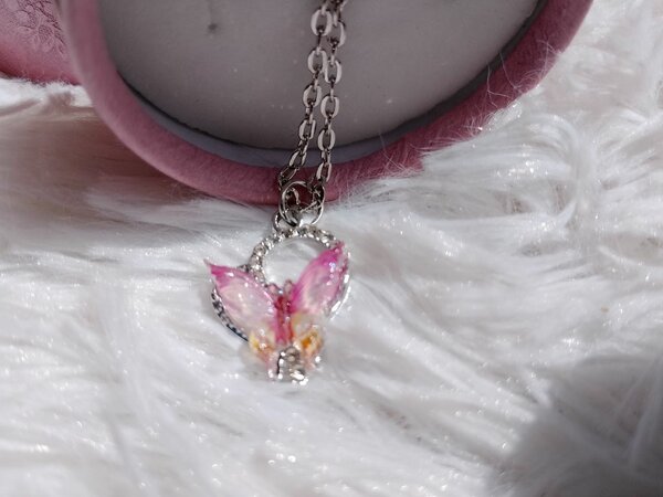 Butterfly necklaces