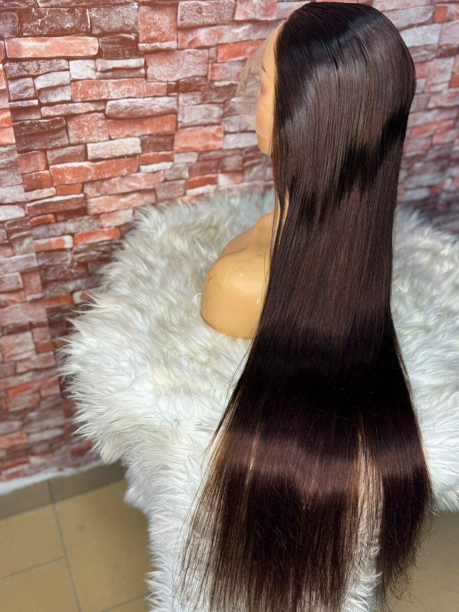 Perruque lisse raw donor hair