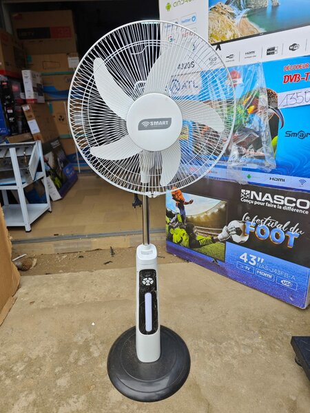 Ventilateur rechargeable avec télécommande