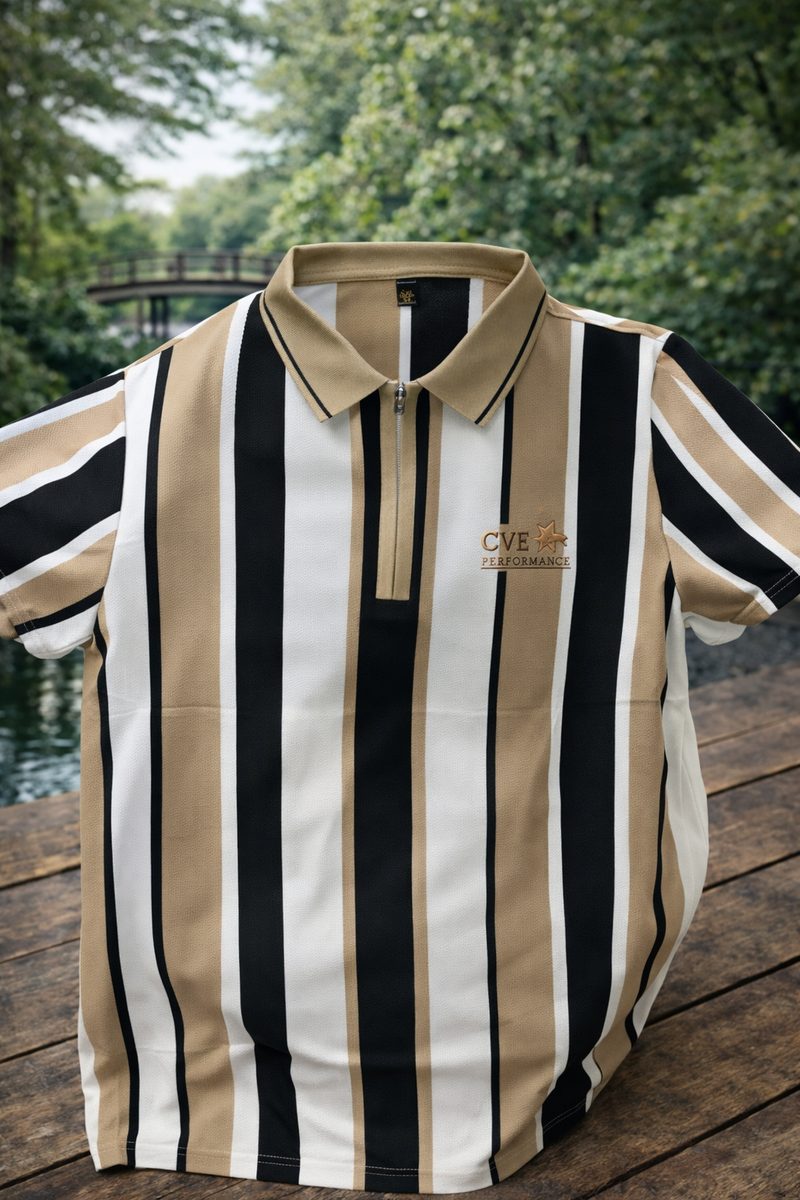 Polo rayé pour homme