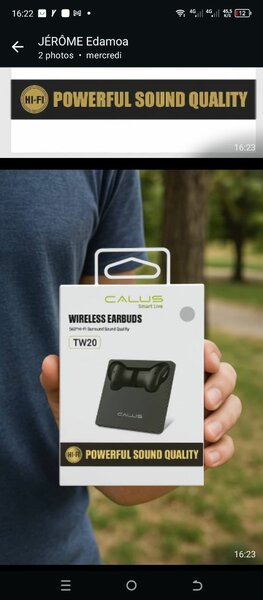 Écouteurs sans Fil Hi-Fi