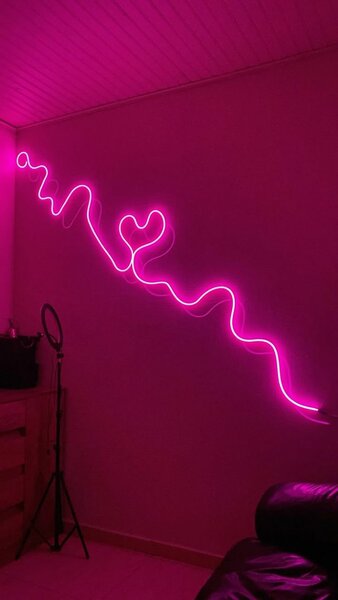 Pink Neon Sign Decor