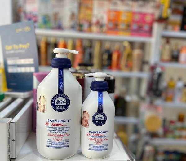 Baby Secret body lotion and shower gel