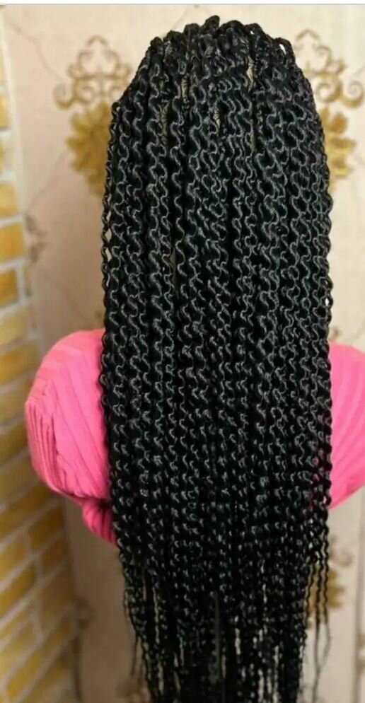 Perruque Tressée en Dentelle