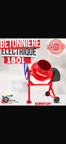 Bétonnière électrique