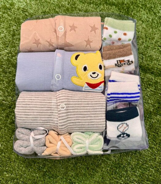 Lot de grenouillères en coton bébé