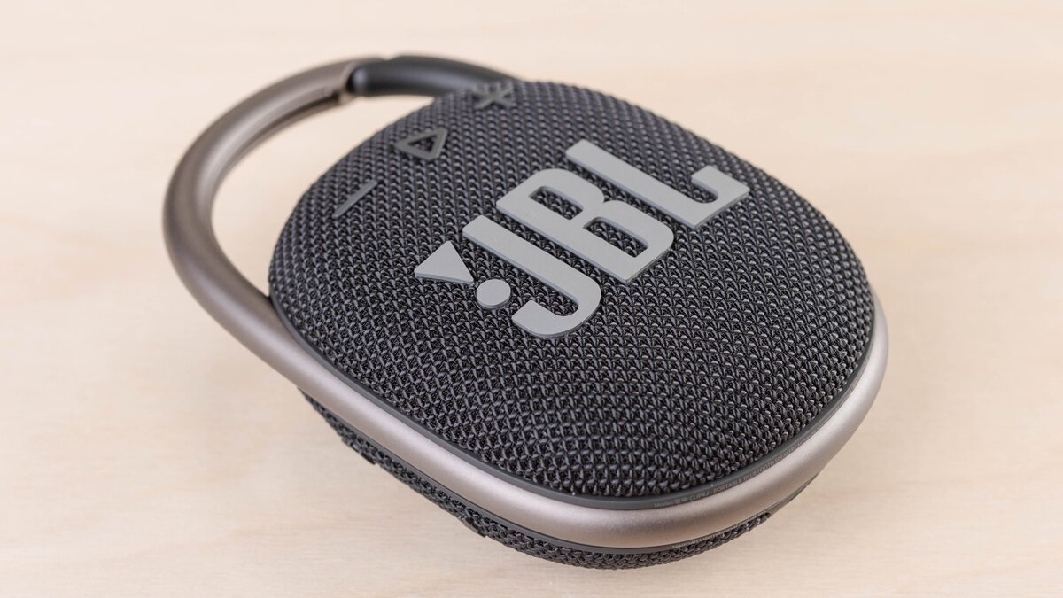 JBL Clip 4 Portable Bluetooth Speaker Black