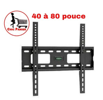 Support Mural Fixe Pour TV - 40 à 80 Pouces