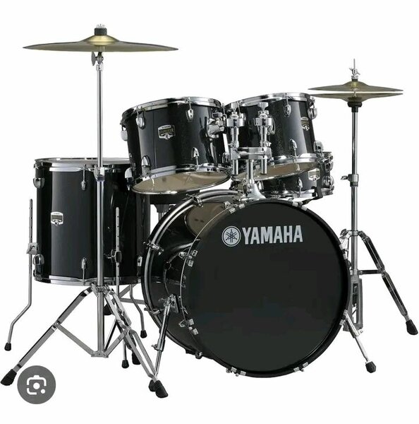 Batterie électronique Yamaha noire