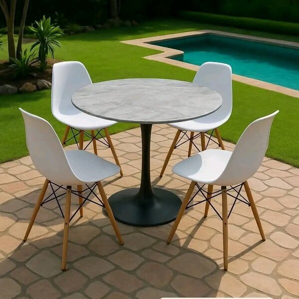 Table ronde moderne extérieur
