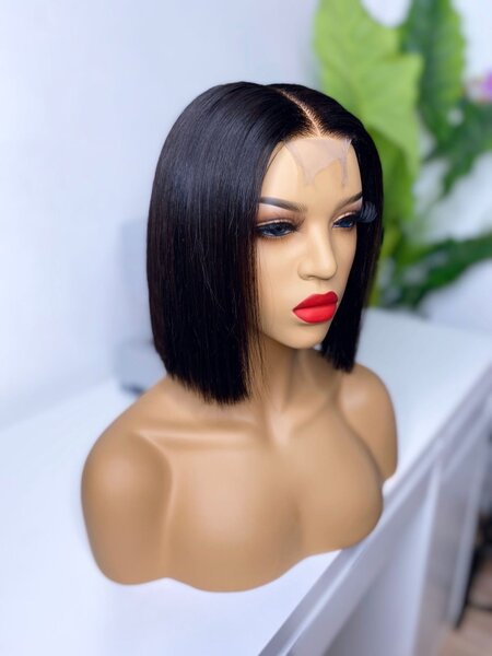 Kim K bob wig 10 inch bob wig