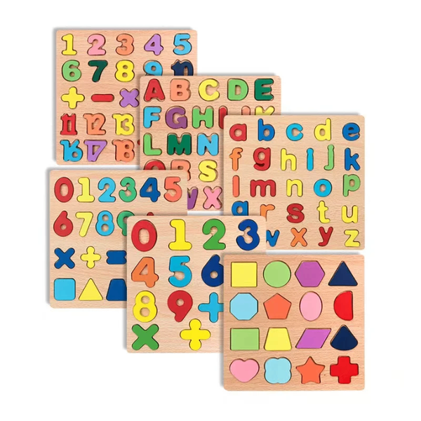 Puzzle Éducatif en Bois