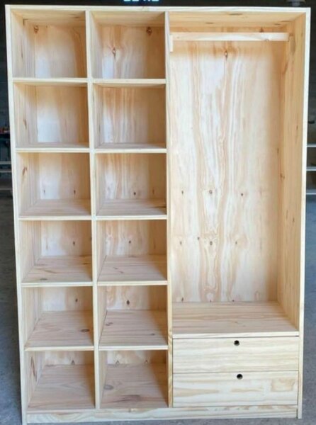 Étagère de Rangement en Bois