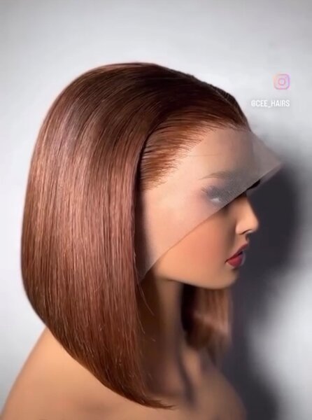 Perruque Lace Front Brune