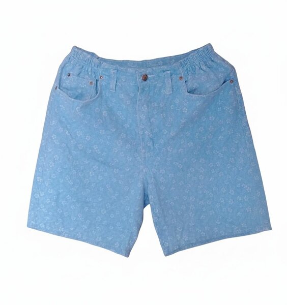 Shorts en jean bleus ciel