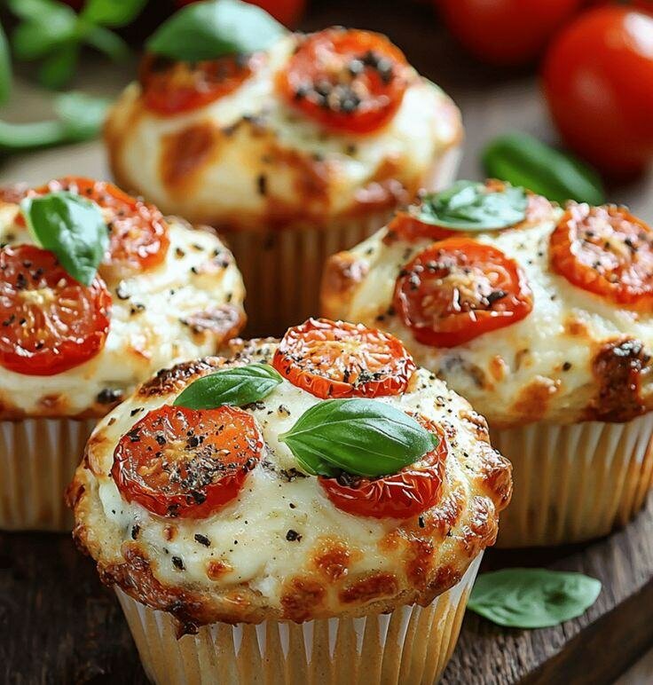 Mini Pizzas Muffins Savoureux