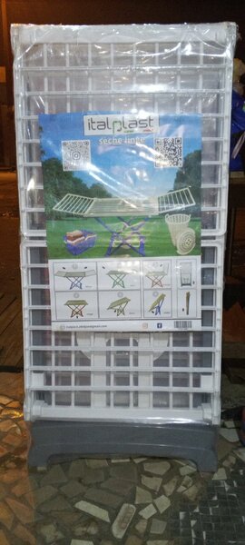 Séchoir à linge pliable Italplast