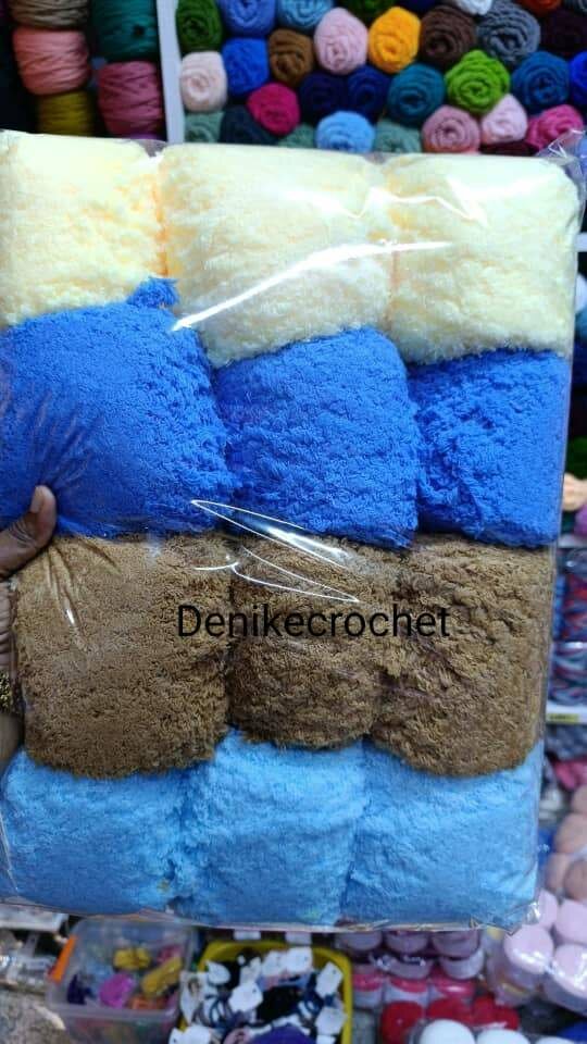 Laine fourrure (froufrou)