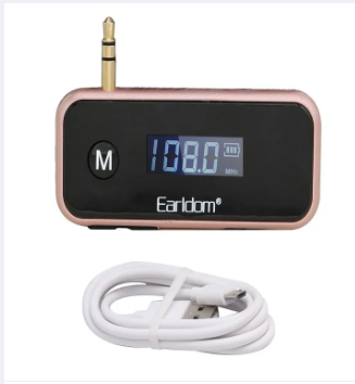 Universal Wireless FM Transmitter Audio Adapter Car Kit