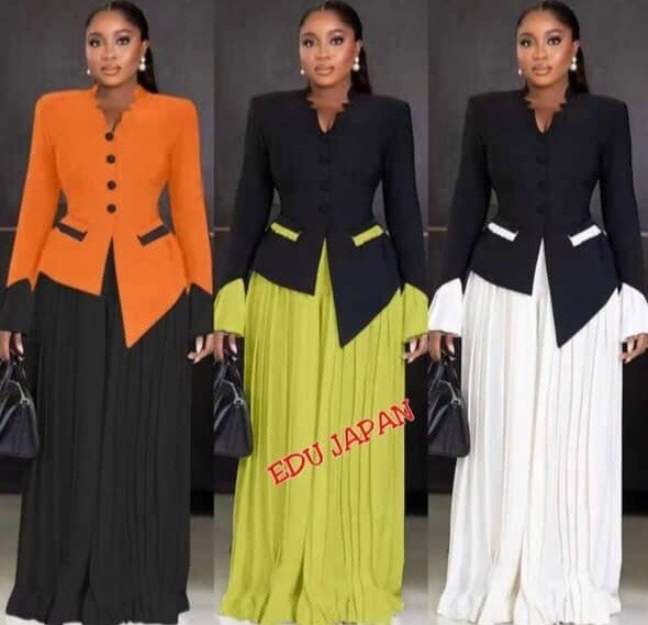 Robe élégante avec veste